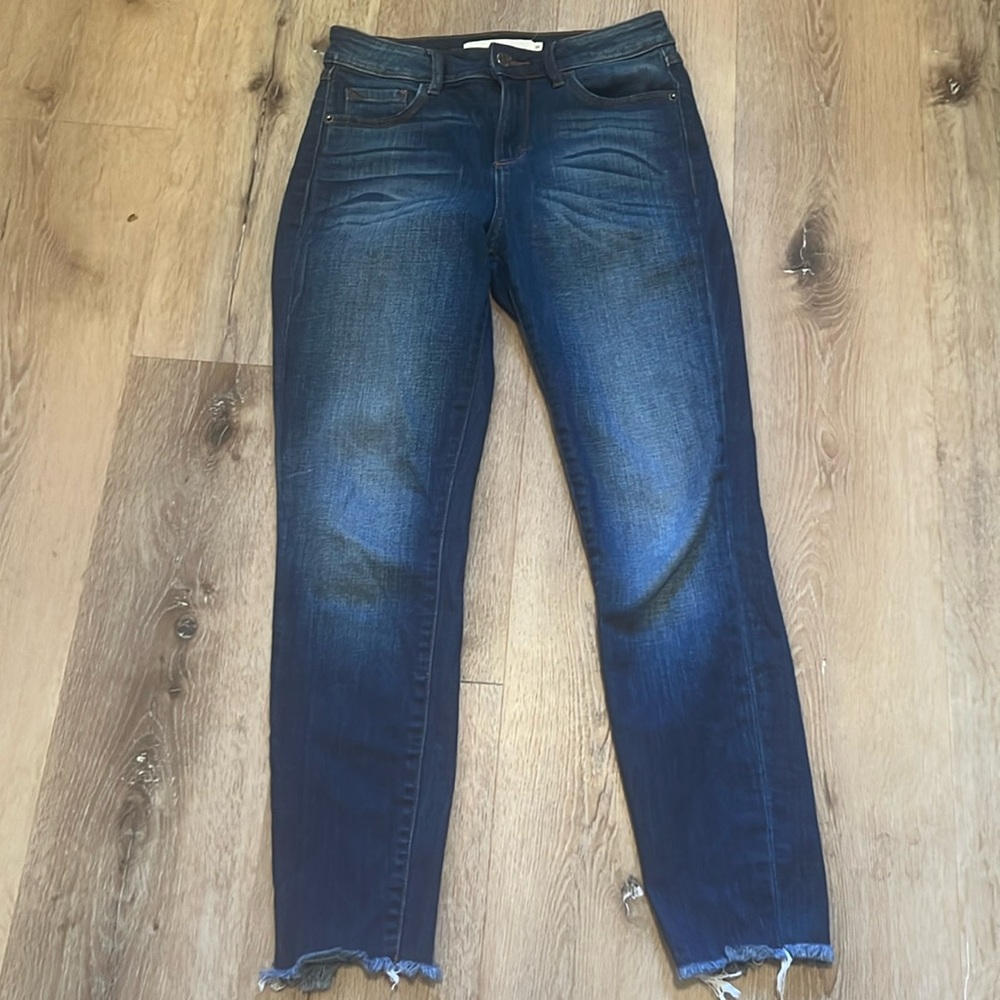 Hidden Jeans Women Size 26 Skinny Cotton Blend Stretch Medium Wash